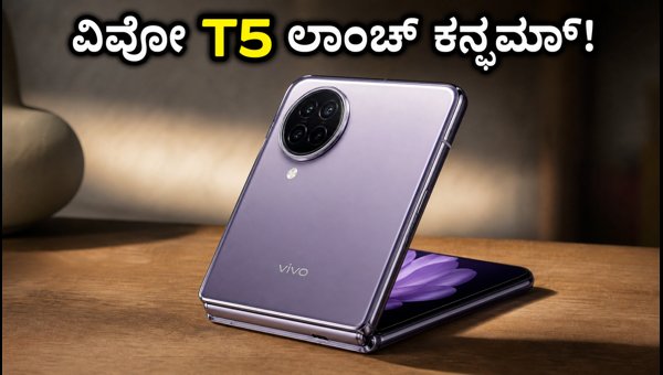 ವಿವೋ T5 ಲಾಂಚ್: ಫ್ಲಿಪ್ಕಾರ್ಟ್ನಲ್ಲಿ ಟೀಸರ್ ಲೈವ್ ವಿವೋ T5 ಲಾಂಚ್: ಫ್ಲಿಪ್ಕಾರ್ಟ್ನಲ್ಲಿ ಟೀಸರ್ ಲೈವ್