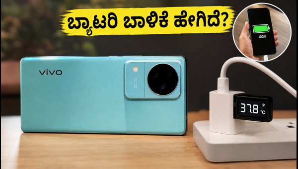 Vivo V80: 7,200mAh ಬ್ಯಾಟರಿ ರಿಯಲ್ ಟೆಸ್ಟ್ ರಿಸಲ್ಟ್ Vivo V80: 7,200mAh ಬ್ಯಾಟರಿ ರಿಯಲ್ ಟೆಸ್ಟ್ ರಿಸಲ್ಟ್