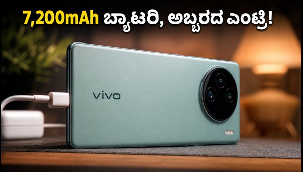 Vivo V80: 7,200mAh ಬ್ಯಾಟರಿ, ಜೈಸ್ ಕ್ಯಾಮೆರಾ ಪವರ್