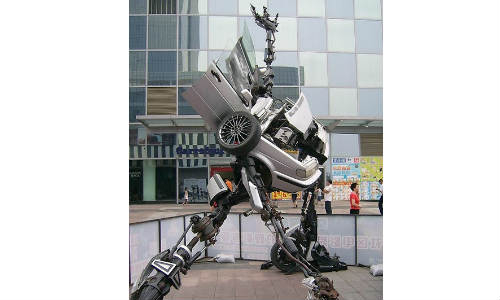 Real Transforming Robot