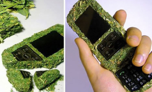 Biodegradable Grass Cell Phone