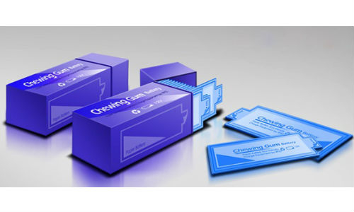 CHEWING GUM BATTERIES