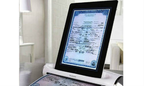 Scanner for iPad