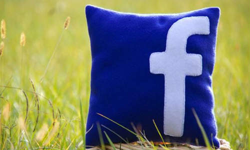 Facebook pillow
