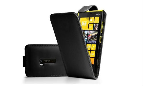 Worldshopping Black Magnetic Flip Leather Case