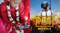 വിവാഹപന്തലില്‍ വധുവിനൊപ്പം ഇരുന്ന പബ്ജി കളിക്കുന്ന വരൻ: വീഡിയോ വൈറൽ 