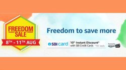 ആമസോണ്‍ ഫ്രീഡം സെയില്‍ ഓഗസ്റ്റ് 8 മുതല്‍; 80% വരെ വിലക്കിഴിവ്