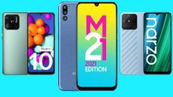 റെഡ്മി 10 vs സാംസങ് ഗാലക്സി എം21 2021 എഡിഷൻ vs റിയൽമി നാർസോ 50എ; ബജറ്റ് വിപണിയിലെ ത്രിമൂർത്തികൾ