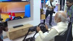 5G ഉദ്ഘാടനത്തിനിടെ മോദി സ്വീഡനിൽ  'പോയി', അ‌തും കാറോടിച്ച്! 