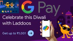 വേഗം ഗൂഗിൾ പേയിലേക്ക് വിട്ടോ, ദീപാവലിക്ക് പടക്കം മേടിക്കാനുള്ള കാശ് വെറുതേ കിട്ടും!