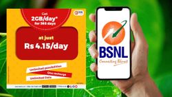 ഇതിന് ഇങ്ങനെയൊരു ഗുണവും ഉണ്ടായിരുന്നോ! ദിവസവും 4 രൂപ 15 ​പൈസയ്ക്ക് 2GB ഡാറ്റ നൽകുന്ന BSNL പ്ലാൻ