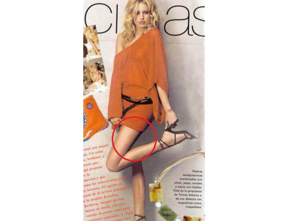 കാലില്ലാത്ത മോഡല്‍