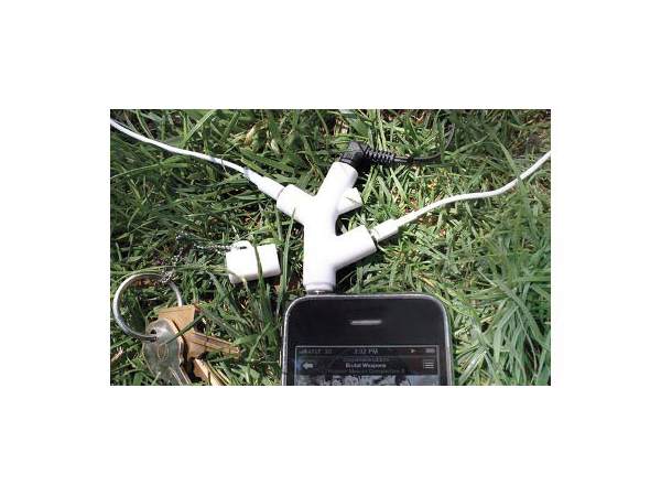 Music Branch Headphone Splitter in Multiple Colors