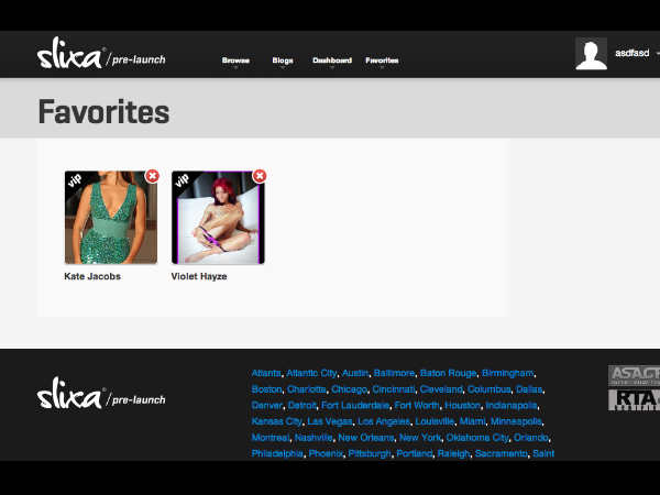 you can follow your favorite escorts