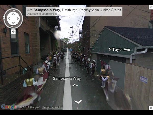 Google Street View funny pictures. 