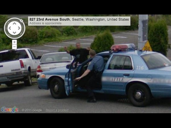 Google Street View funny pictures.
