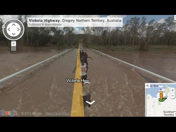 Google Street View funny pictures. 