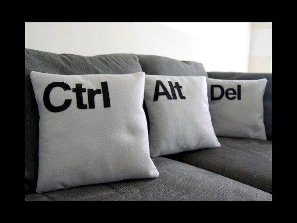 CtrlAltDel Pillow Set