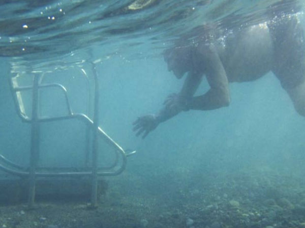 solar chair lets disabled people swim in sea