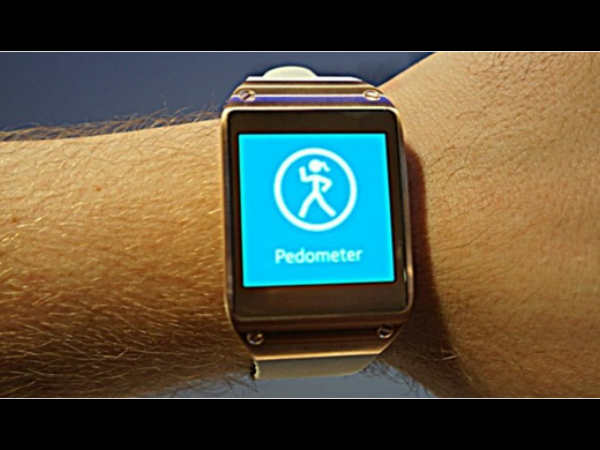 Pedometer functionality