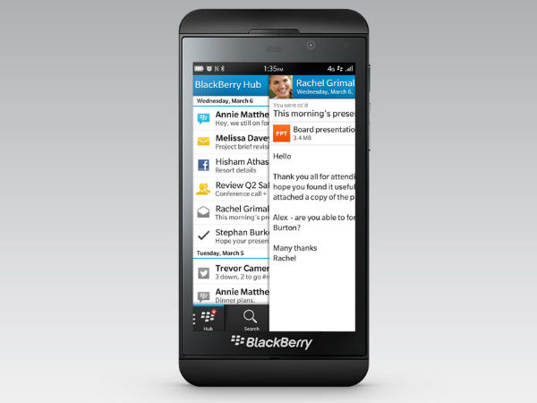  BlackBerry Z10