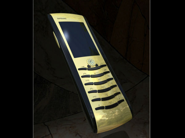 Gold Samsung Phone (2007)