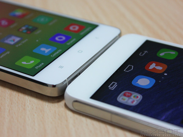 Xiaomi Mi4 vs Huawei Honor 6