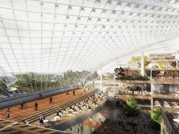 സ്വര്‍ഗം ഭൂമിയിലേക്ക് മാറ്റിയ ഗൂഗിളിന്റെ പുതിയ ആസ്ഥാന മന്ദിരം പരിചയപ്പെടൂ...!