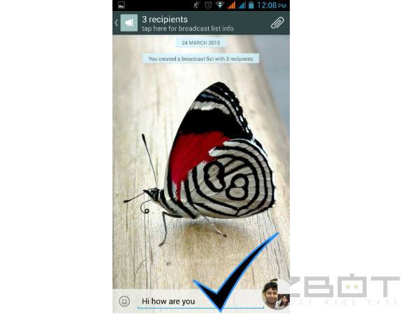 വാട്ട്‌സ്ആപില്‍ ബള്‍ക്ക് സന്ദേശങ്ങള്‍ അയയ്ക്കുന്നത് എങ്ങനെ....!