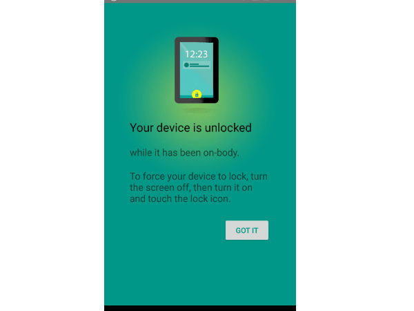 ലോലിപോപ്പില്‍ ഇനി ഫോണ്‍ കൈയിലെടുത്താലുടന്‍ അണ്‍ലോക്ക് ആകും...!