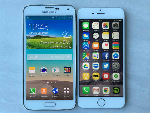 ഗ്യാലക്‌സി എസ്6 Vs ഐഫോണ്‍ 6: ആര് കേമന്‍?