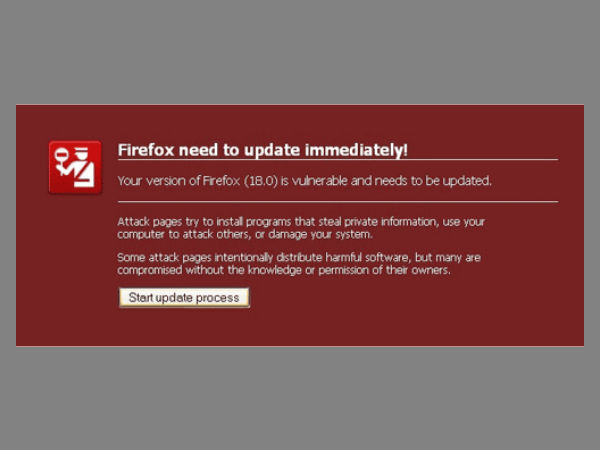 ഫയര്‍ഫോക്‌സ് ബ്രൗസറില്‍ സുരക്ഷാ പാളിച്ച...!