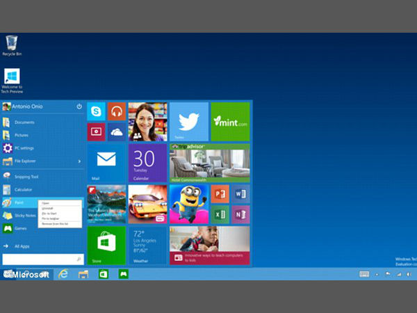 വിന്‍ഡോസ് 10