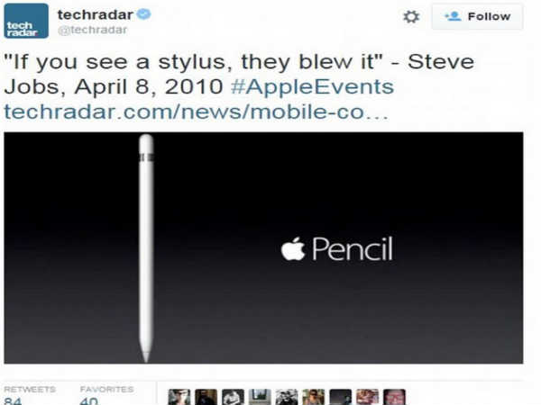 ഐപാഡ് പ്രൊ, പെന്‍സില്‍