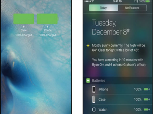 'എക്സ്ട്രാ ബാറ്ററി'യുമായി ഐഫോണ്‍ 6എസ്