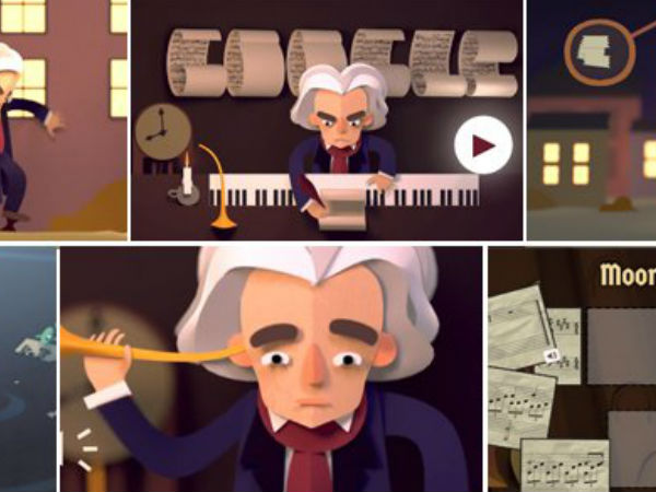 ഗൂഗിള്‍ 'ബിഥോവന്‍' ഡോഡില്‍