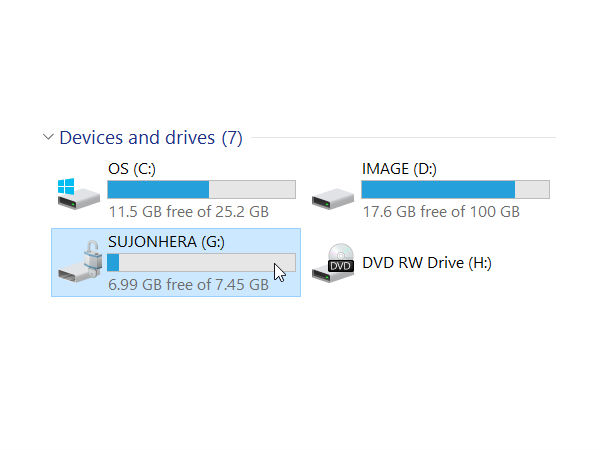 പെന്‍ഡ്രൈവിന് ഈസിയായി പാസ്‌വേര്‍ഡ്‌ ഇടാം..?