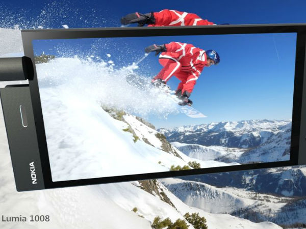 38എംപി ക്യാമറയുമായി 'നോക്കിയ ലൂമിയ 1008'..!!