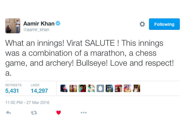 ട്വിറ്ററില്‍ 'വിരാട്ട് കോഹ്ലി'യുടെ താണ്ഡവം..!!