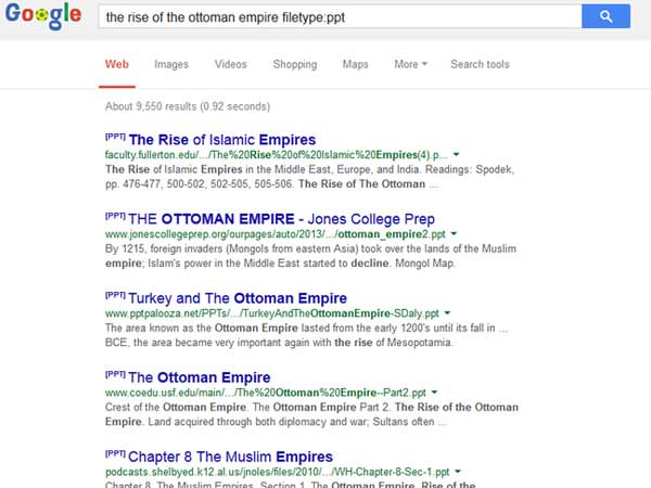 ഗൂഗിള്‍ ട്രിക്‌സുകള്‍