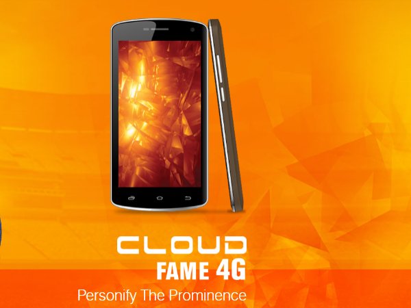 ഇന്‍ടെക്‌സ് ക്ലൗഡ് ഫ്‌ളെയിം (വില 3,999)