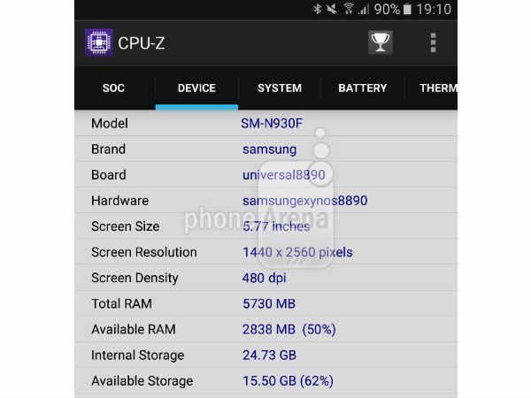 മെമ്മറി/സ്റ്റോറേജ്