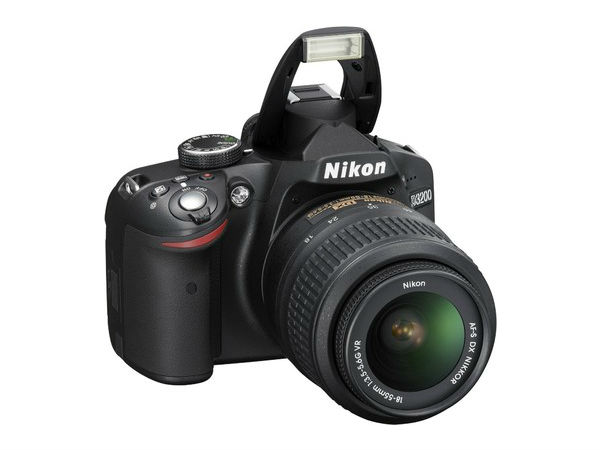 Nikon D3200 24.2MP Digital SLR Camera(Black)