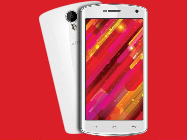 ഇന്‍ടക്‌സ് ക്ലൗഡ് ഗ്ലോറി 4ജി (Intex Cloud Glory 4G)