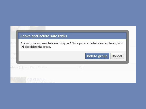 ഒരു ക്ലിക്കില്‍ ഡിലീറ്റ് ചെയ്യുക