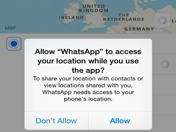 നിങ്ങളുടെ സ്ഥാനം പങ്കിടുക