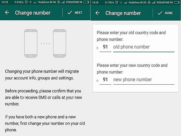 പുതിയ നമ്പറിലേയ്ക്കു മാറ്റാം