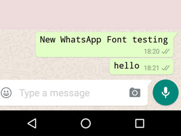 പുതിയ ഫോണ്ടുകള്‍