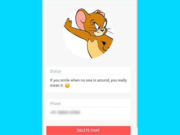 സ്റ്റെപ്പ് 6 : വാട്ട്‌സാപ്പ് അക്കൗണ്ട് പരിശോധിക്കുക