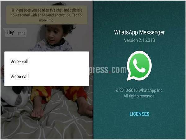 വാട്ട്സാപ്പില് വീഡിയോ കോളിങ്ങ് നിലവില് വന്നു! ഇനി കോള് ചെയ്യാം! വാട്ട്സാപ്പില് വീഡിയോ കോളിങ്ങ് നിലവില് വന്നു! ഇനി കോള് ചെയ്യാം!